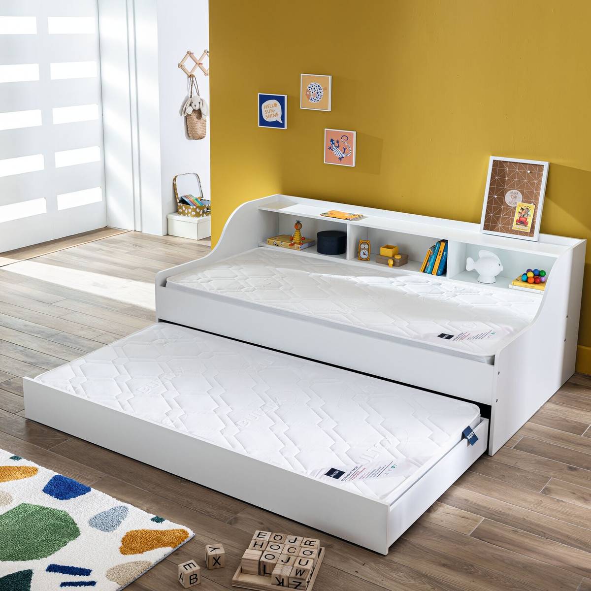 Matelas mousse 11 cm pour lit gigogne Matelas mousse 11 cm pour lit gigogne