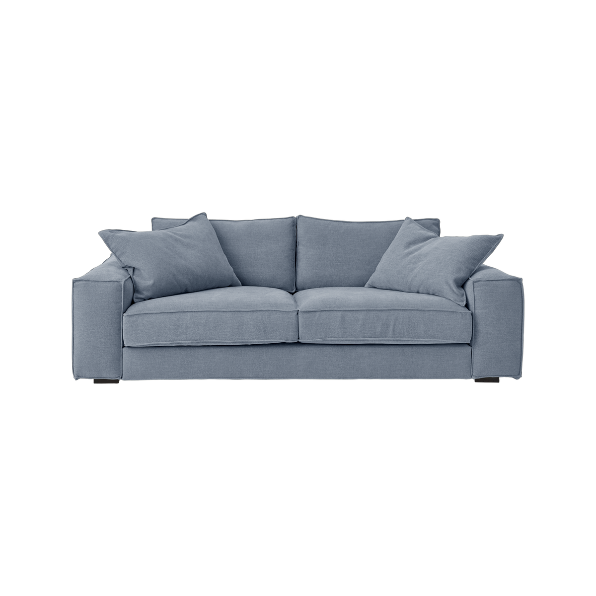 Canapé tissu effet lin Martin Canapé tissu effet lin Martin