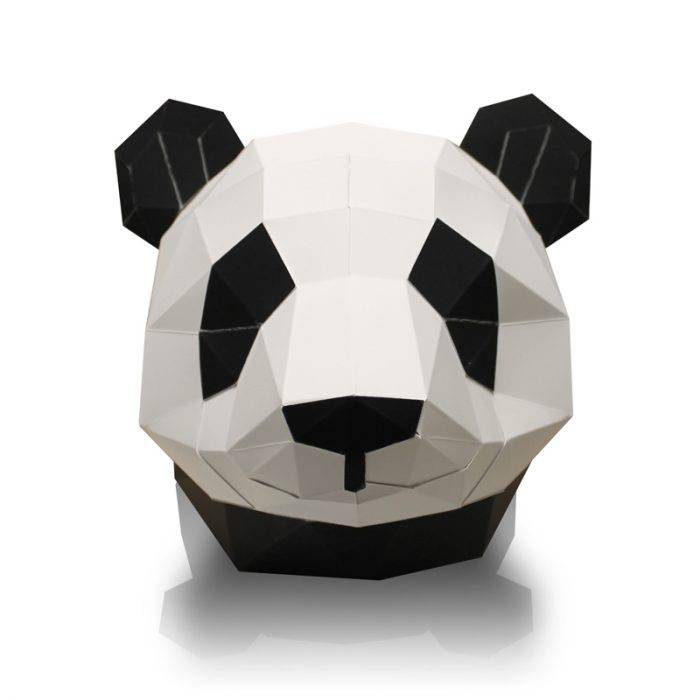 Panda en papier 3D AGENT PAPER