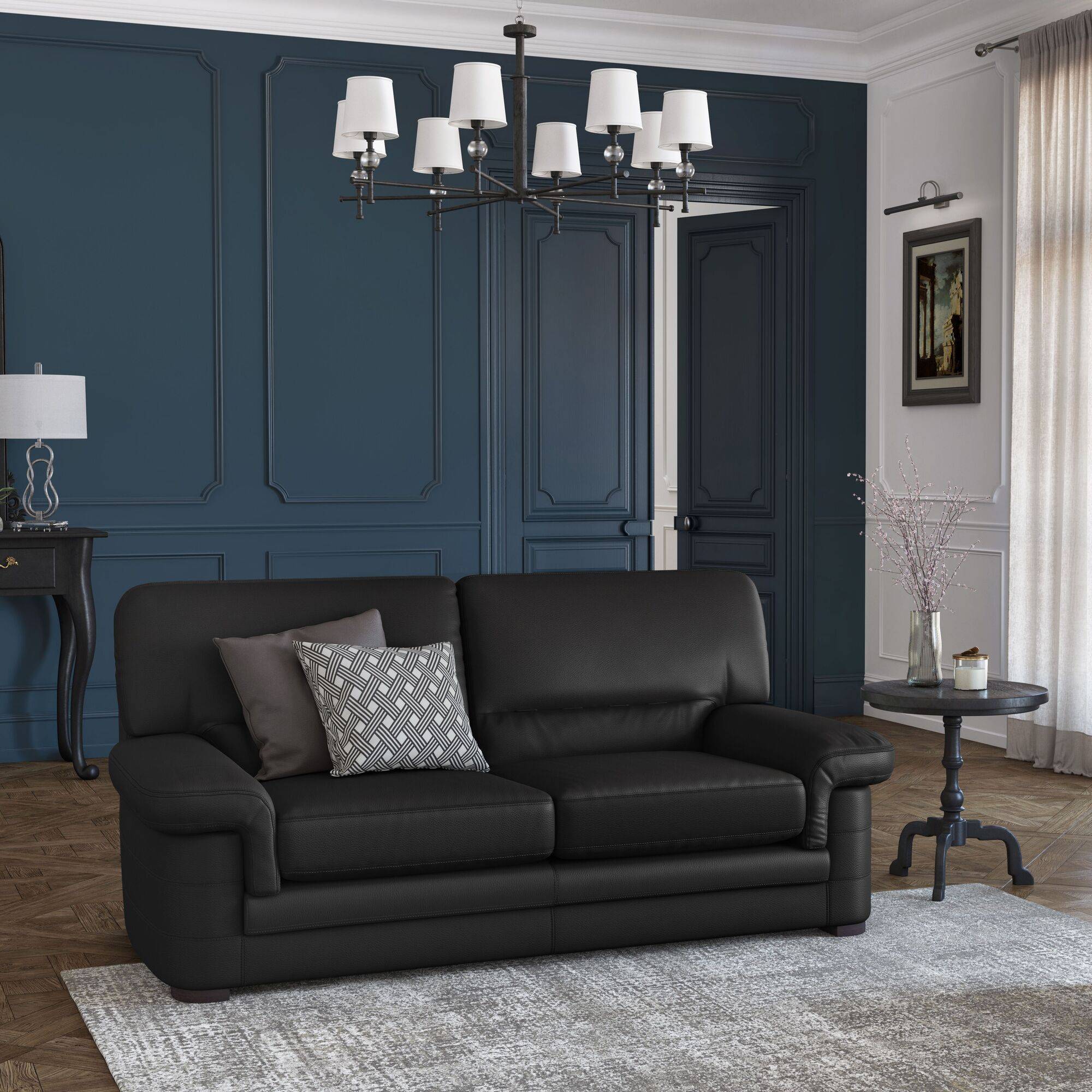 Canapé cuir Melbourne - Image 1