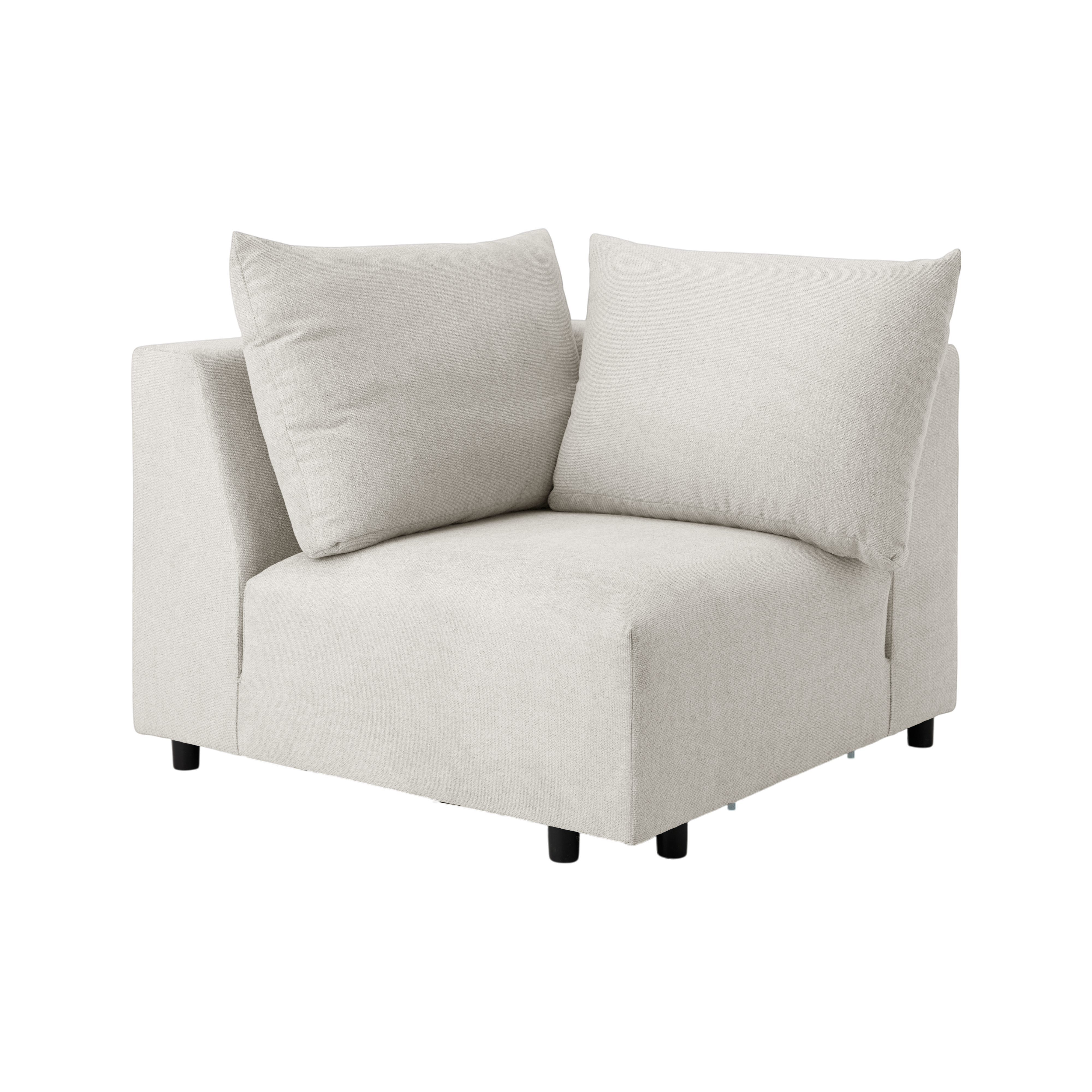 Chauffeuse d'angle pour canapé modulable Solal