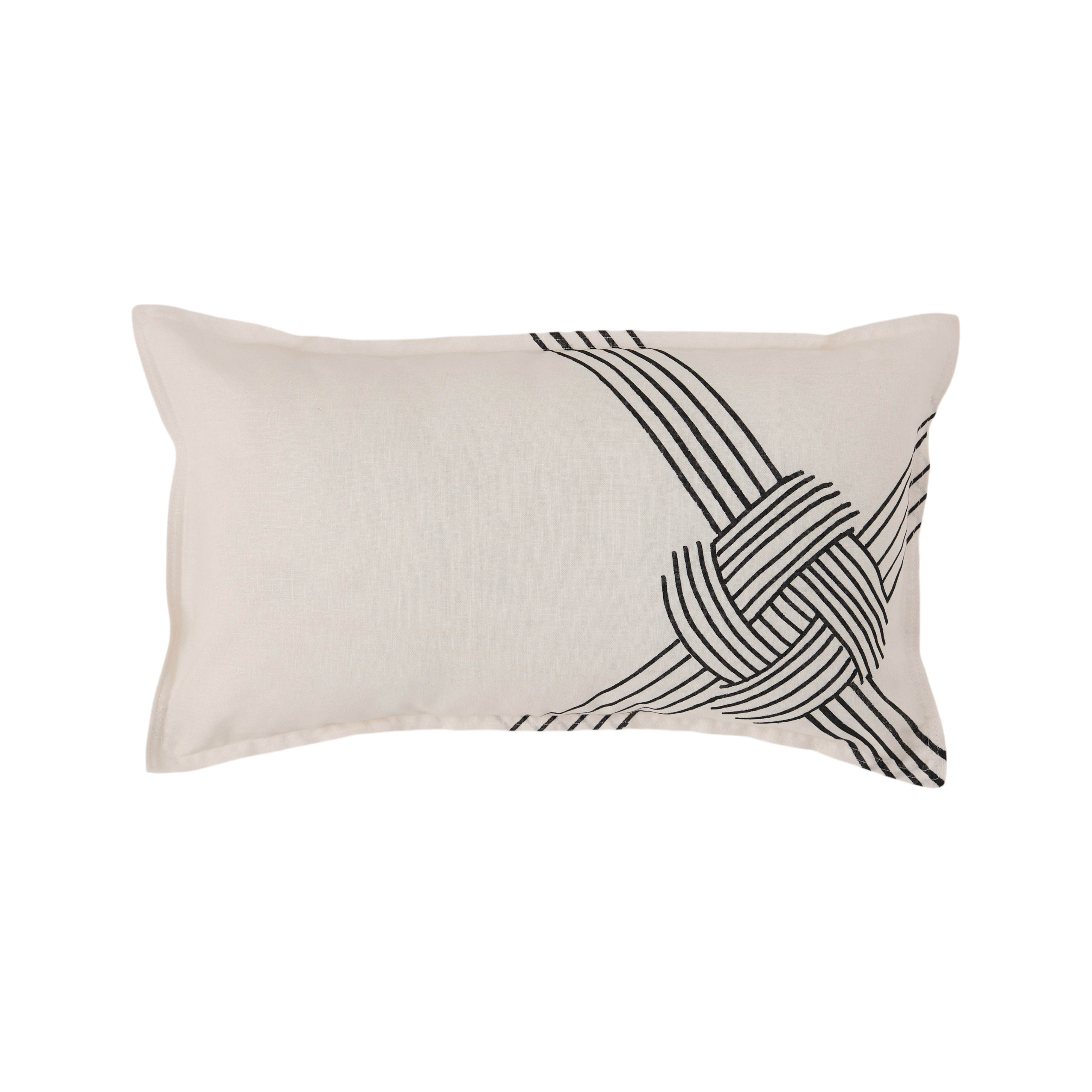 Coussin coton lin Nautique CAMIF