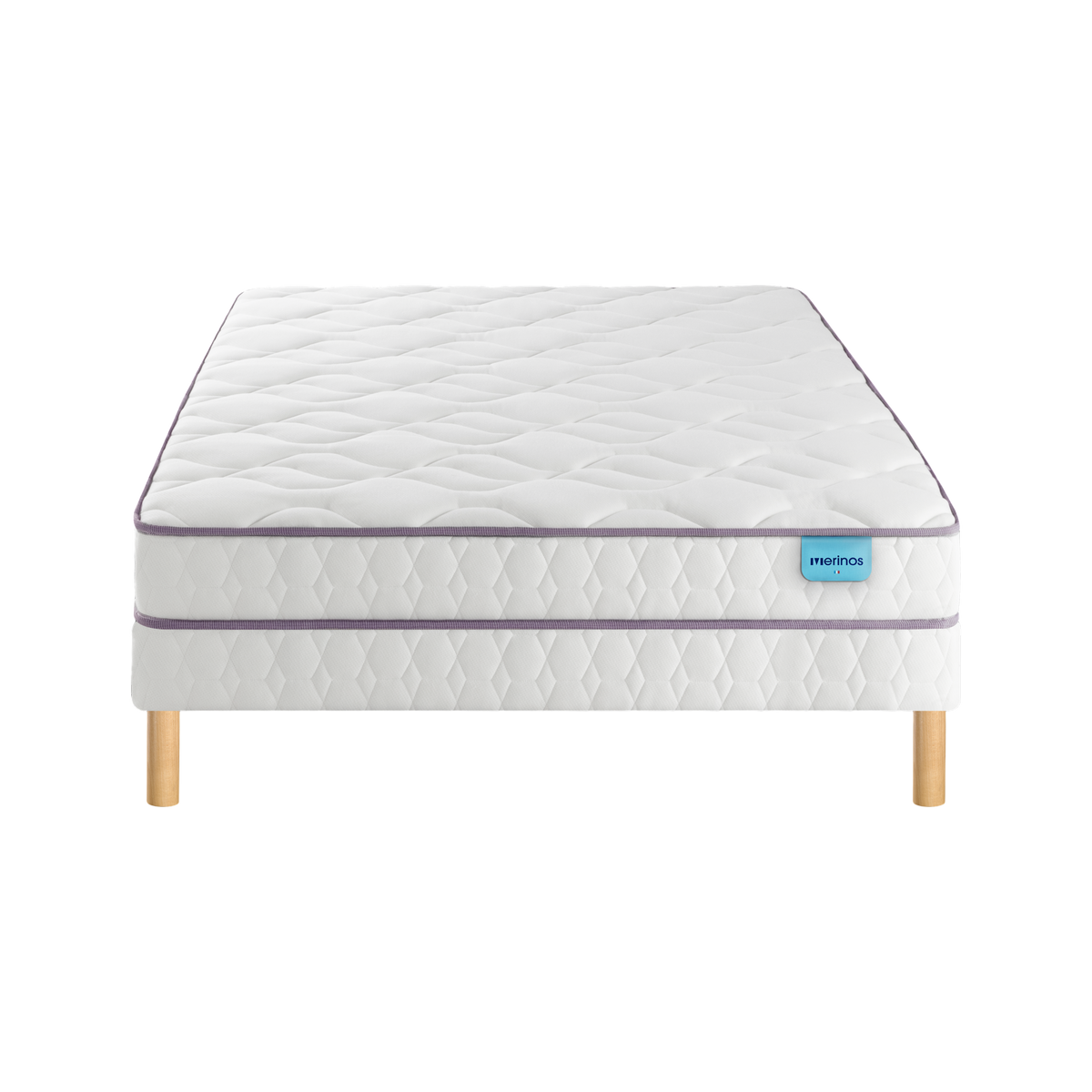 Ensemble sommier et matelas Happy Lit, Merinos Ensemble sommier et matelas Happy Lit, Merinos