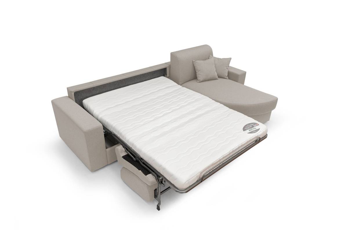Canapé d'angle convertible tissu déhoussable Aubin Canapé d'angle convertible tissu déhoussable Aubin