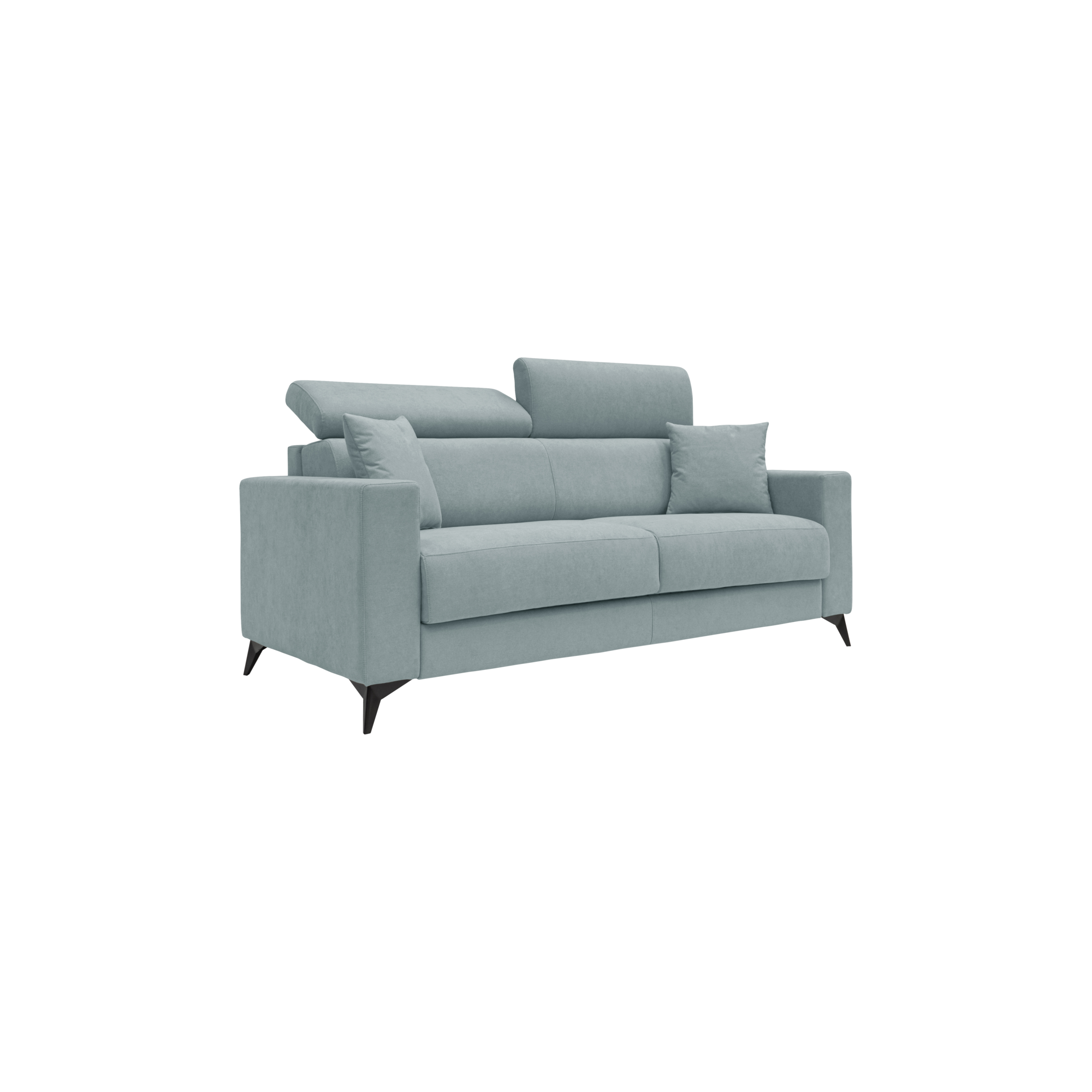 Canapé convertible tissu recyclé déhoussable Alden