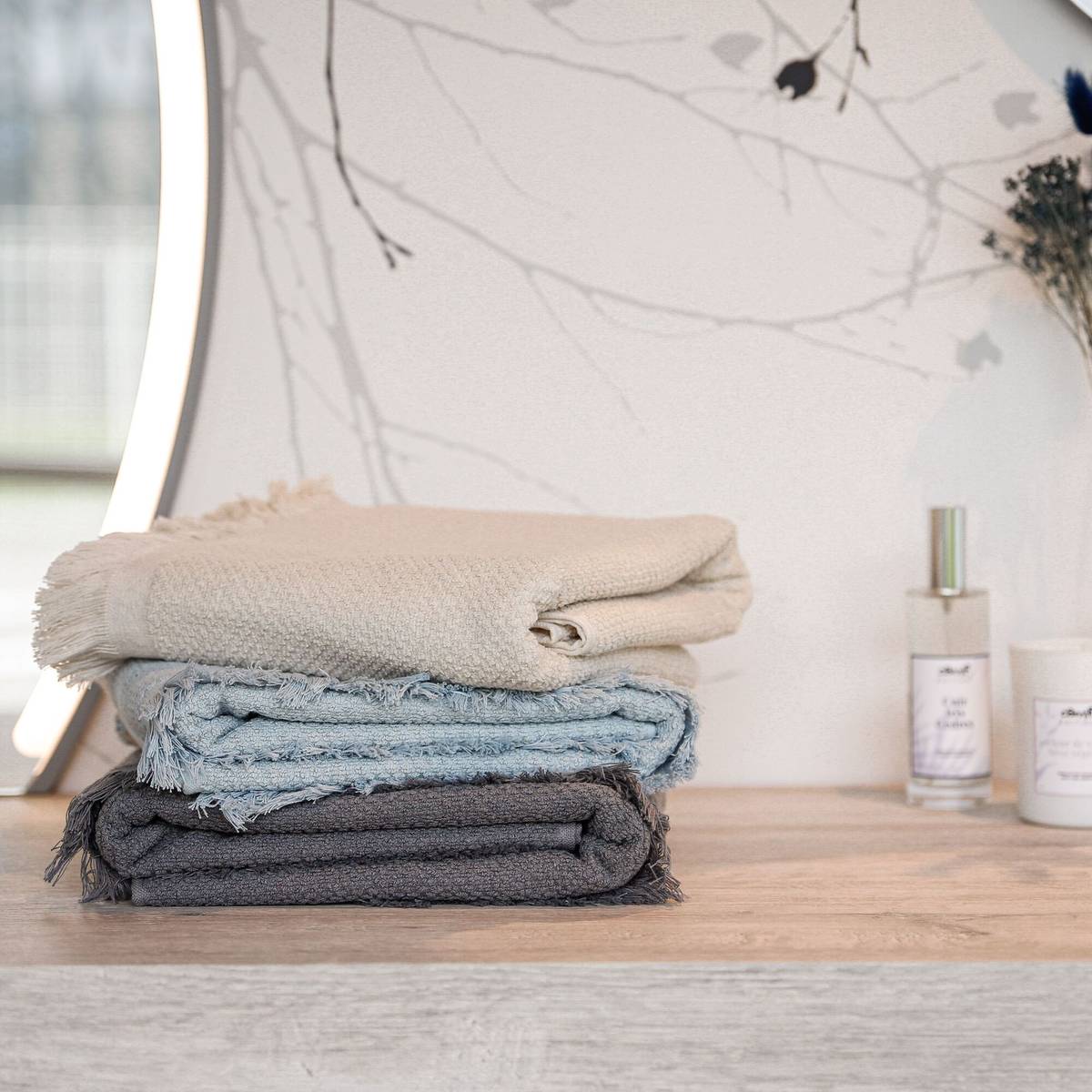 Serviette de toilette lin Lise Serviette de toilette lin Lise