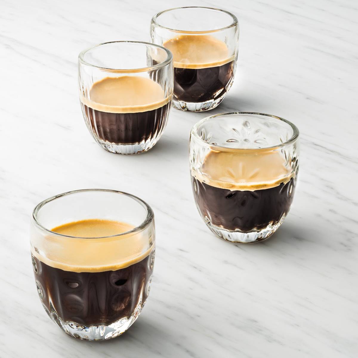 Set de 4 expressos Troquet assortis Set de 4 expressos Troquet assortis