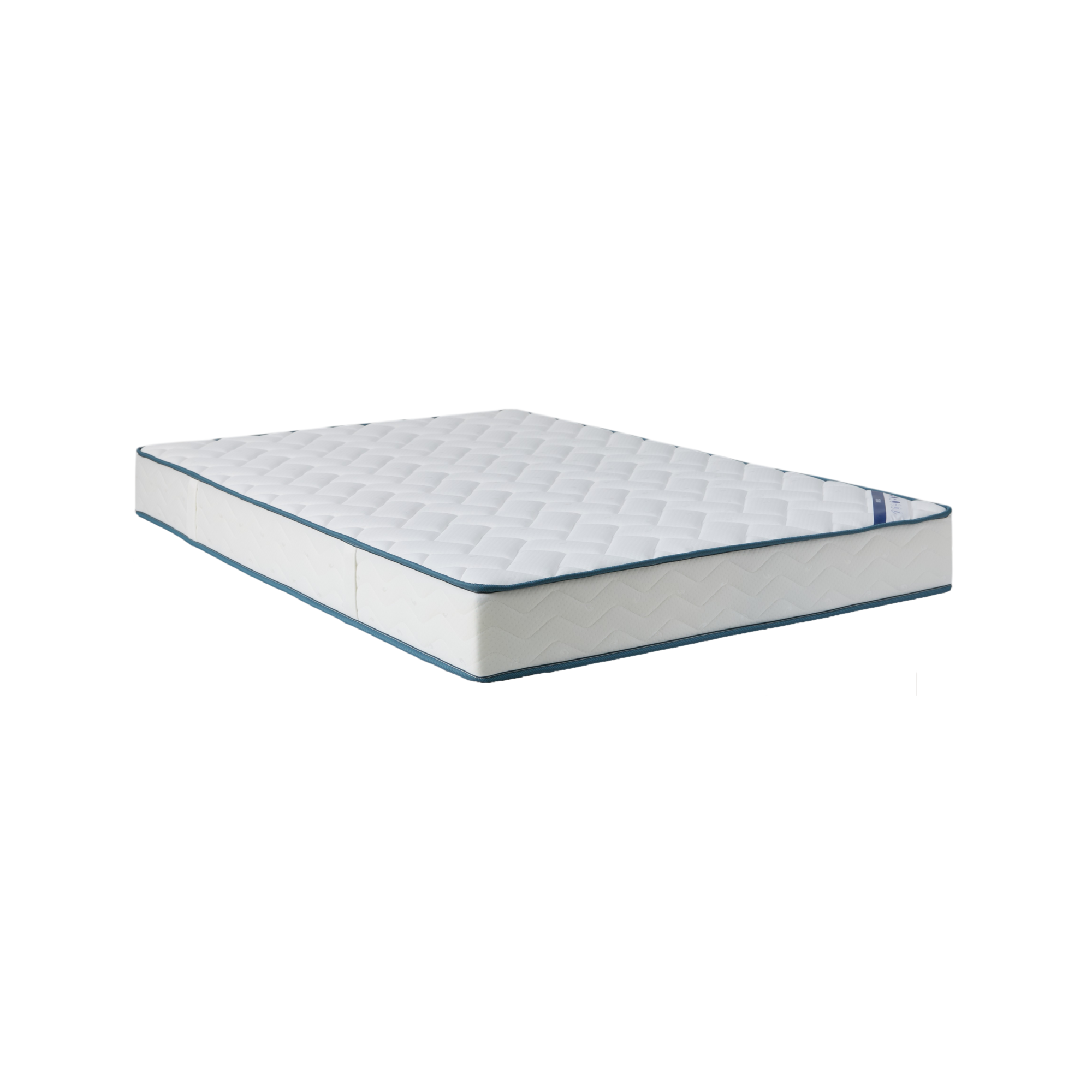 Optez pour le matelas Maya Camif. Ce matelas vous offre un soutien et un accueil fermes avec son âme en ressorts biconiques très robuste avec une durée dans le temps inégalable. Un très bon rapport qualité/prix et un design rajeunissant avec son galon de coloris bleu canard.