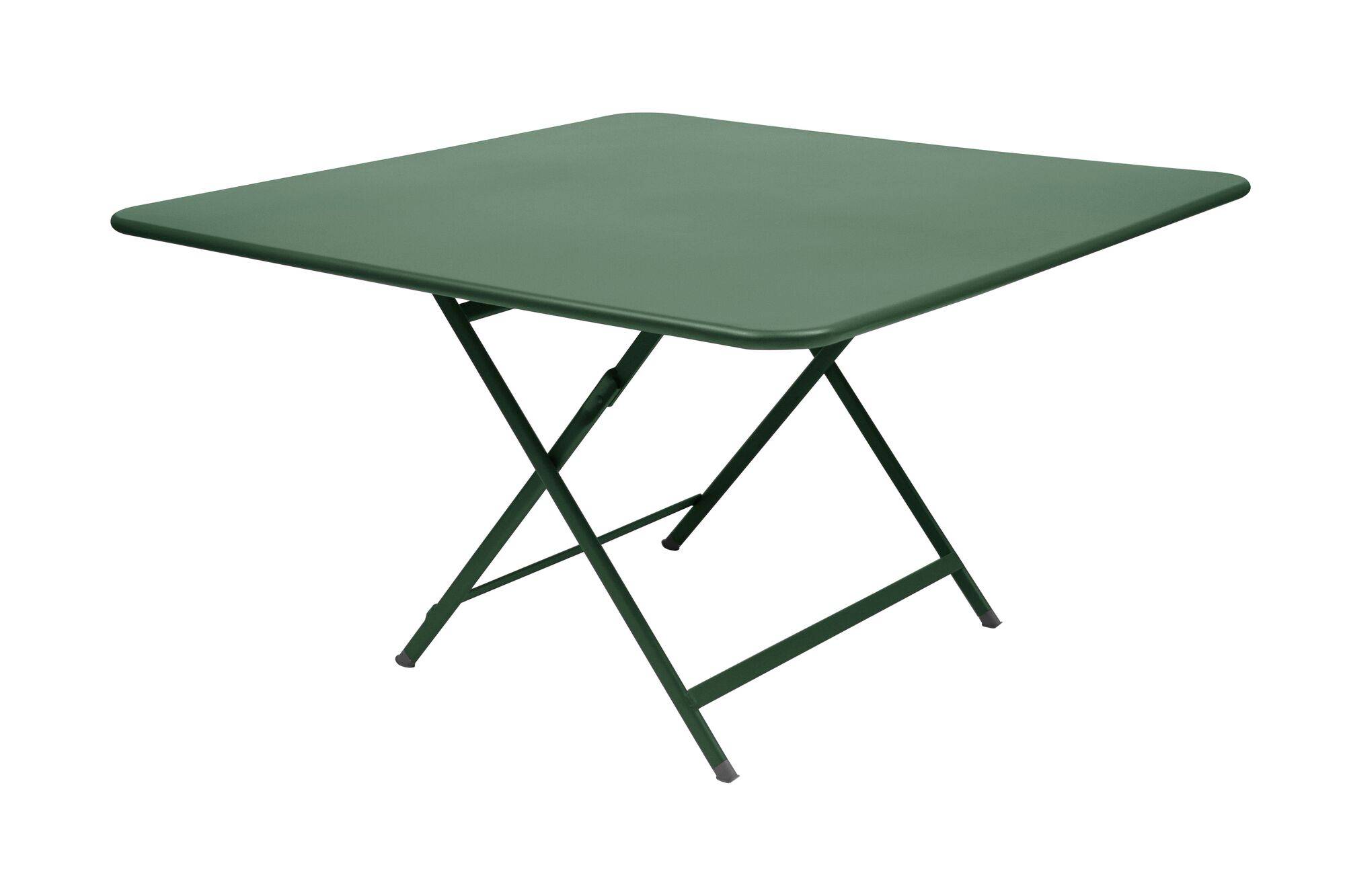 Table Carrée Pliante 128 x 128 cm Caractère en Acier
