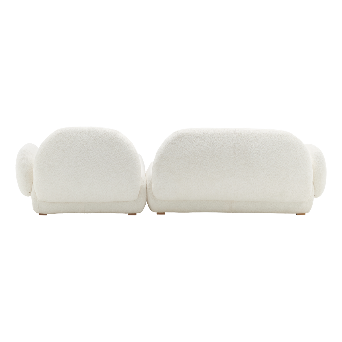 Canapé d'angle bouclette Oméga Canapé d'angle bouclette Oméga