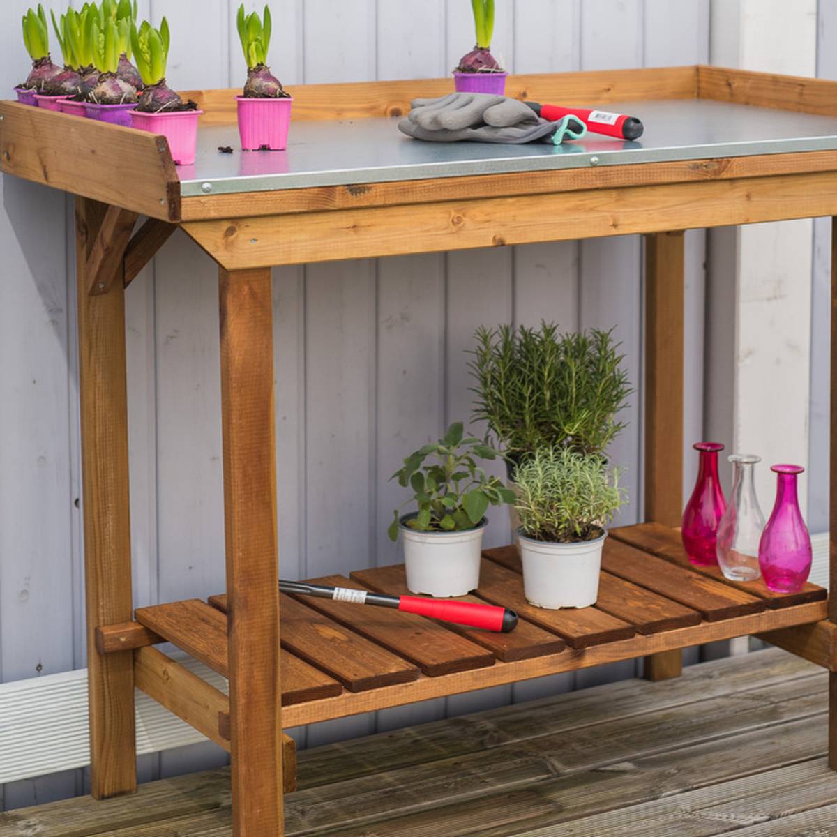 Table de Rempotage en Bois Edna Table de Rempotage en Bois Edna