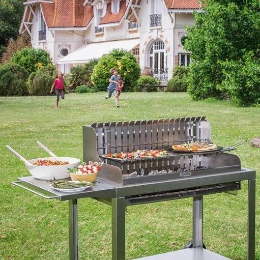 Ensemble Barbecue et Chariot Irissarry en Inox - Image 1
