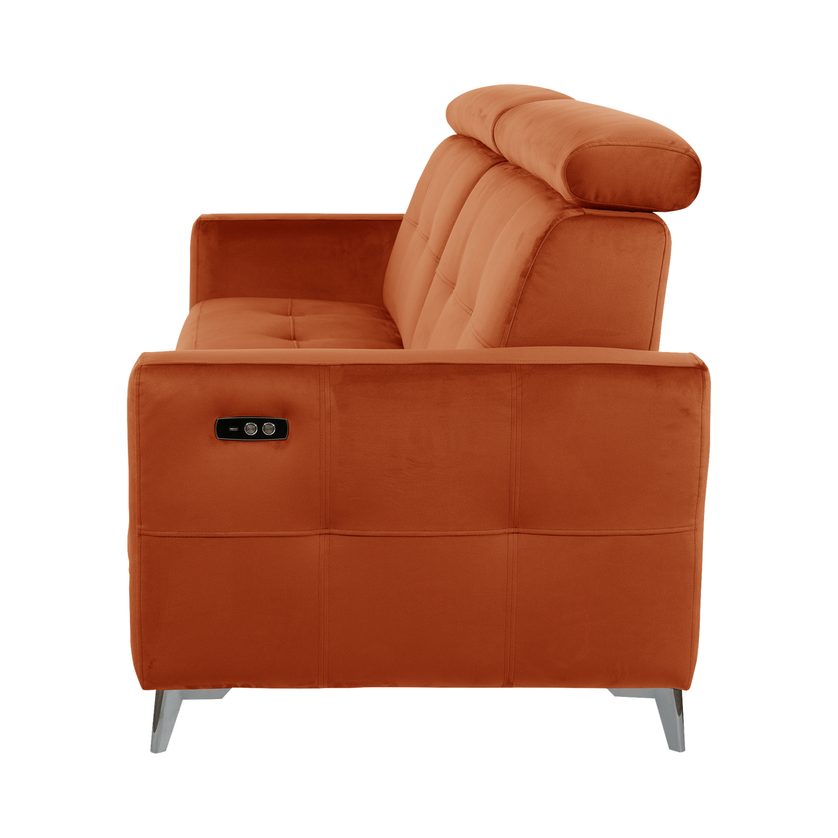 Canapé relax électrique velours Cheverny Canapé relax électrique velours Cheverny