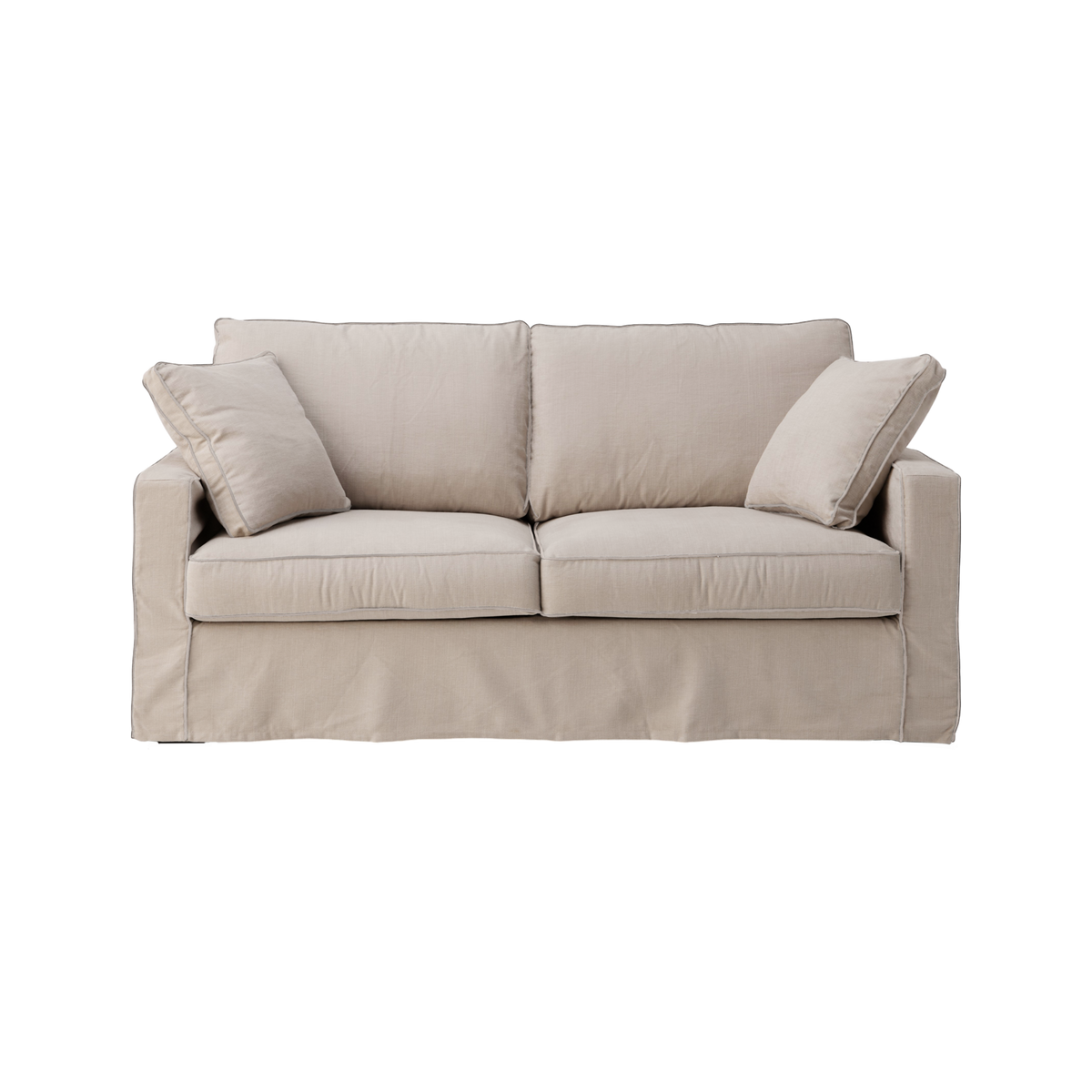 Canapé convertible coton/lin déhoussable Margot Canapé convertible coton/lin déhoussable Margot