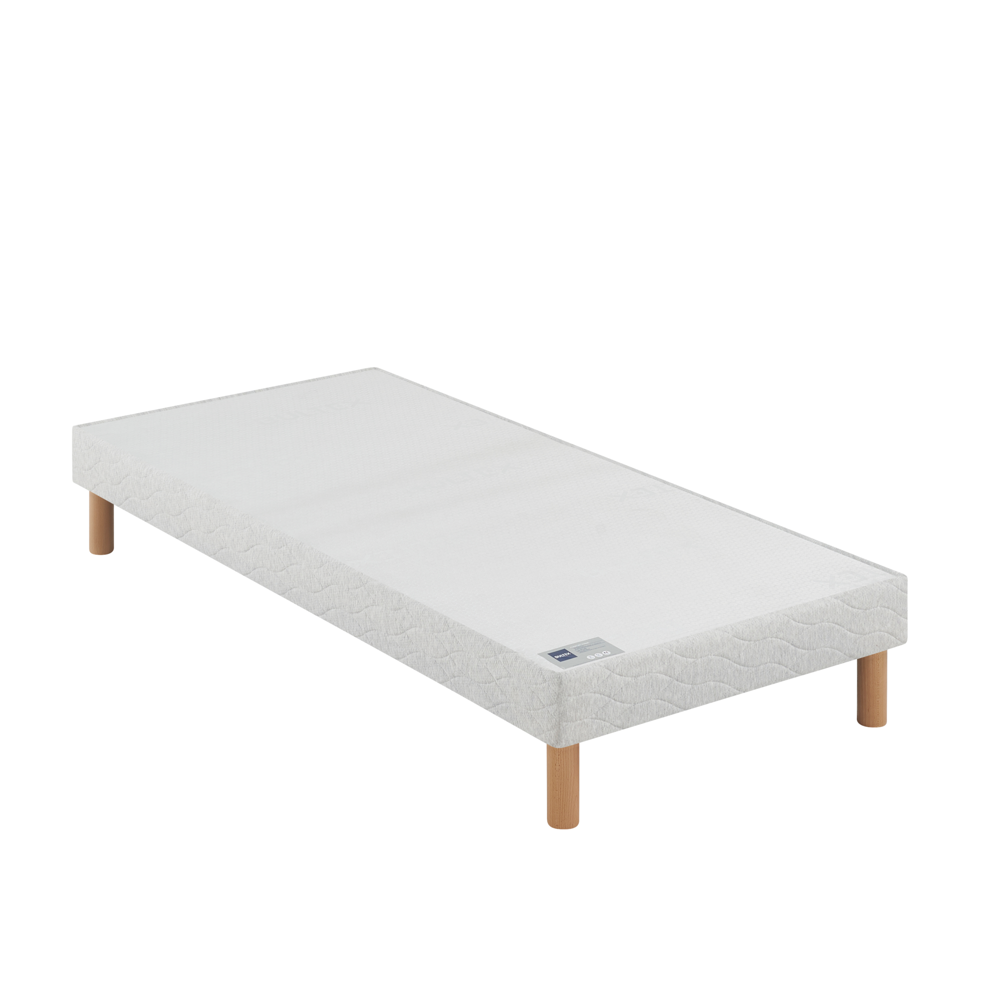 Offrez-vous des nuits d'exception avec le sommier Power de Bultex.Son design raffiné et sa structure en bois massif d'épicéa allient confort, durabilité et style. Avec sa teinte gris pâle moderne et ses lattes solides, il assure un maintien optimal du corps pour un sommeil réparateur.Laissez entrer le prestige à la française dans votre chambre.Ne rêvez plus vos nuits, vivez-les pleinement avec Bultex.