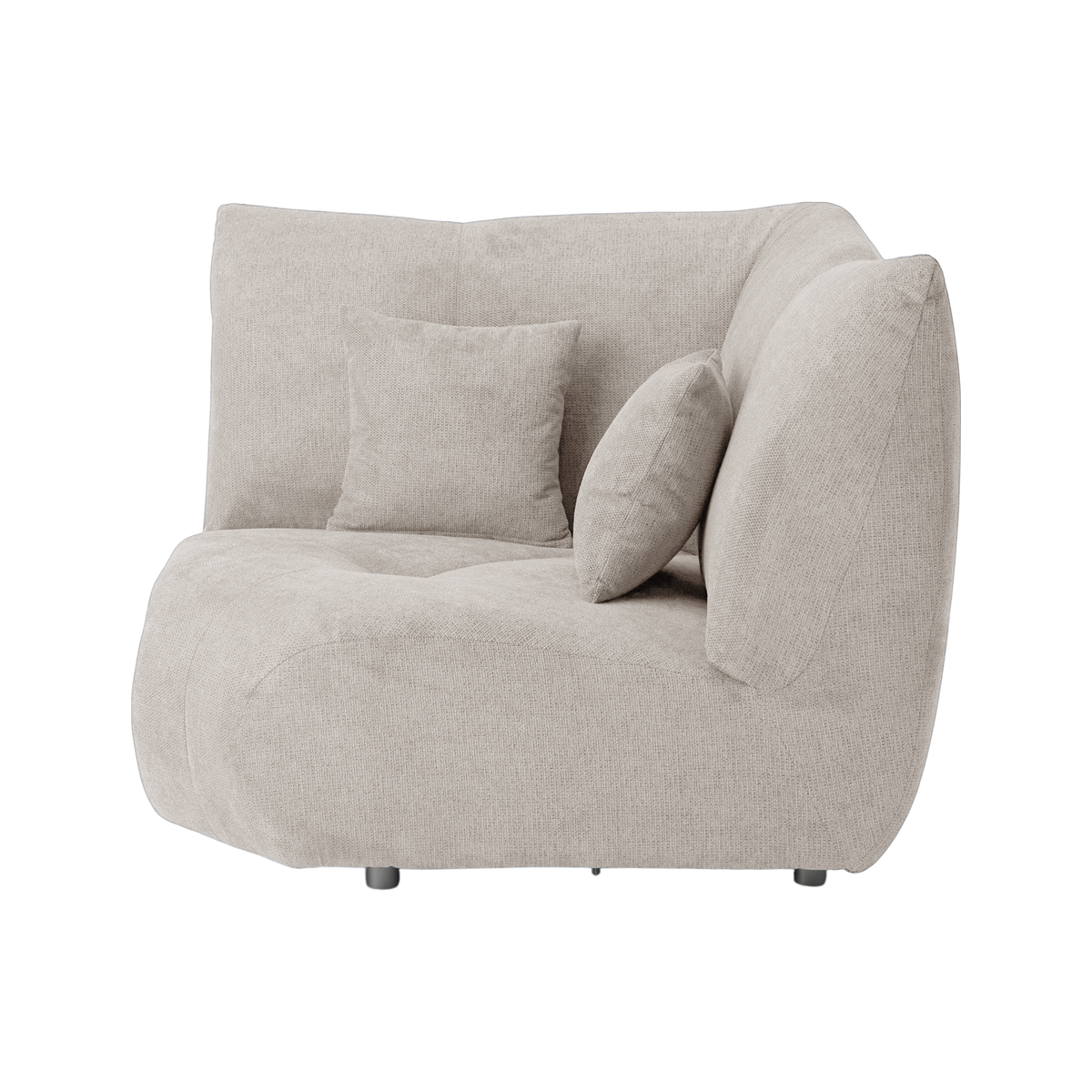 Angle pour canapé modulable tissu Benny Angle pour canapé modulable tissu Benny
