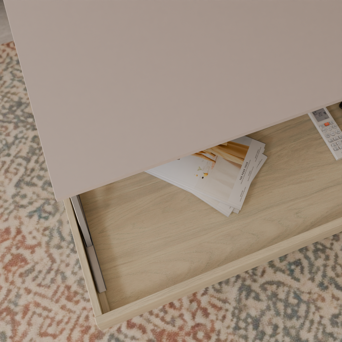 Table basse relevable décor bois Gabriela Table basse relevable décor bois Gabriela