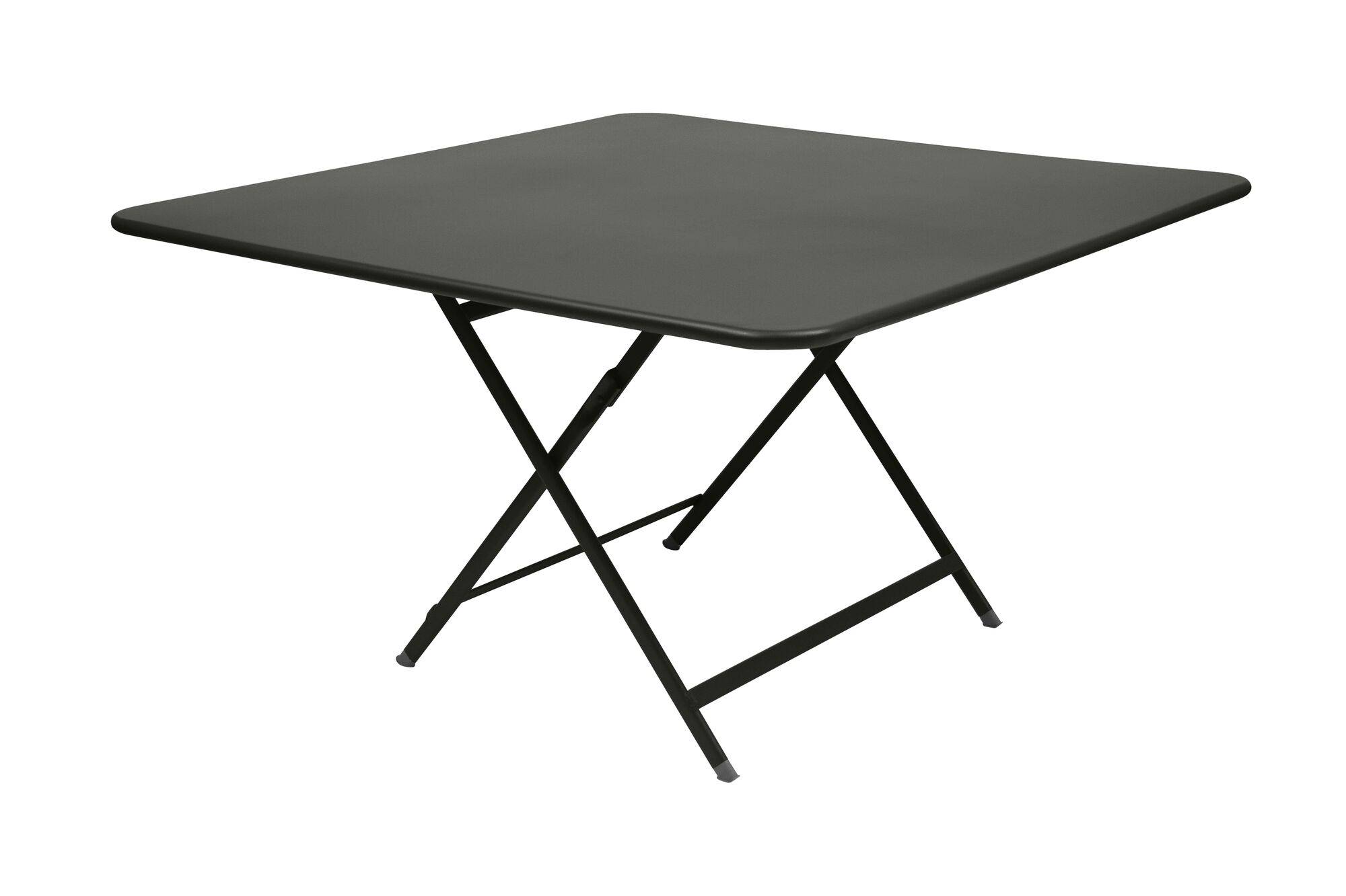 Table Carrée Pliante 128 x 128 cm Caractère en Acier