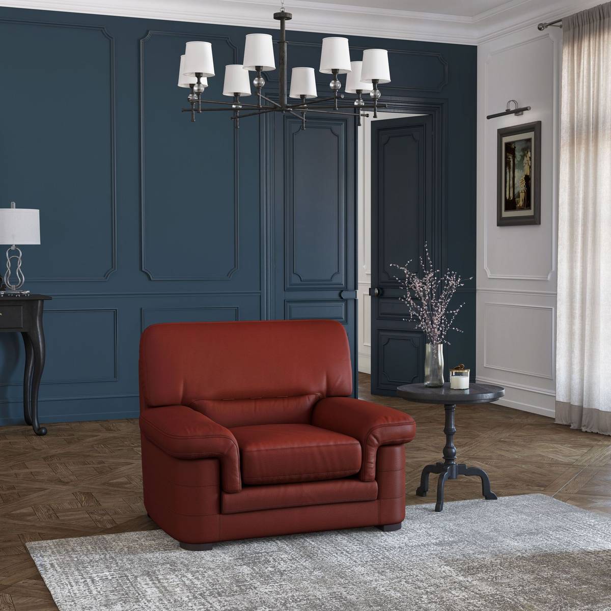 Fauteuil cuir Melbourne Fauteuil cuir Melbourne