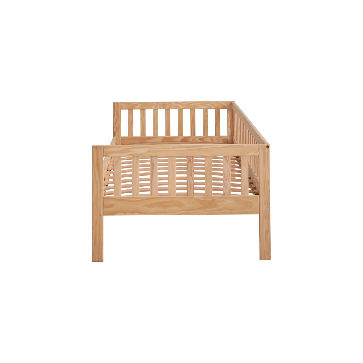 Lit bois massif avec tiroir de rangement en option Emile Lit bois massif avec tiroir de rangement en option Emile