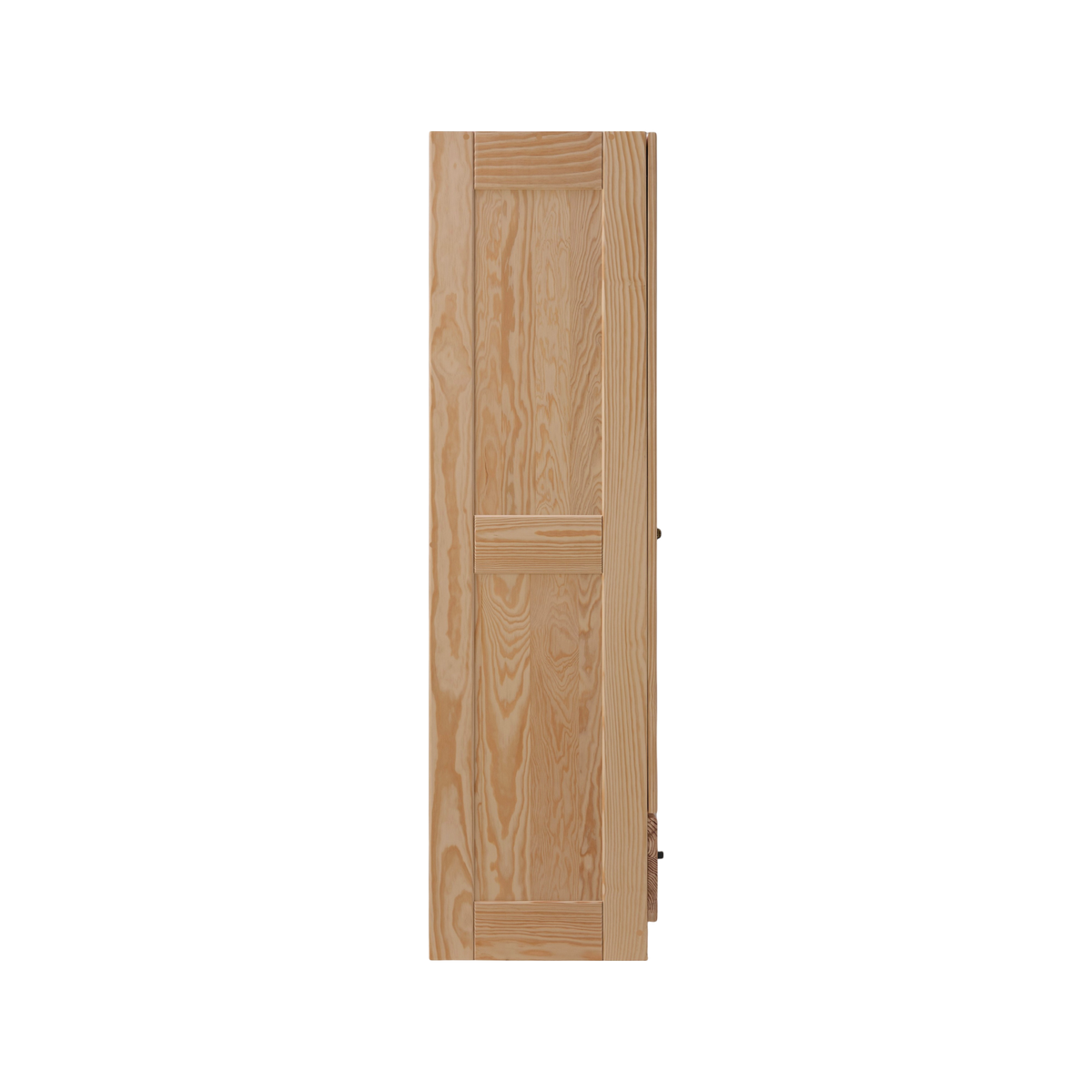 Armoire bois massif 2 portes 1 tiroir Iris Armoire bois massif 2 portes 1 tiroir Iris