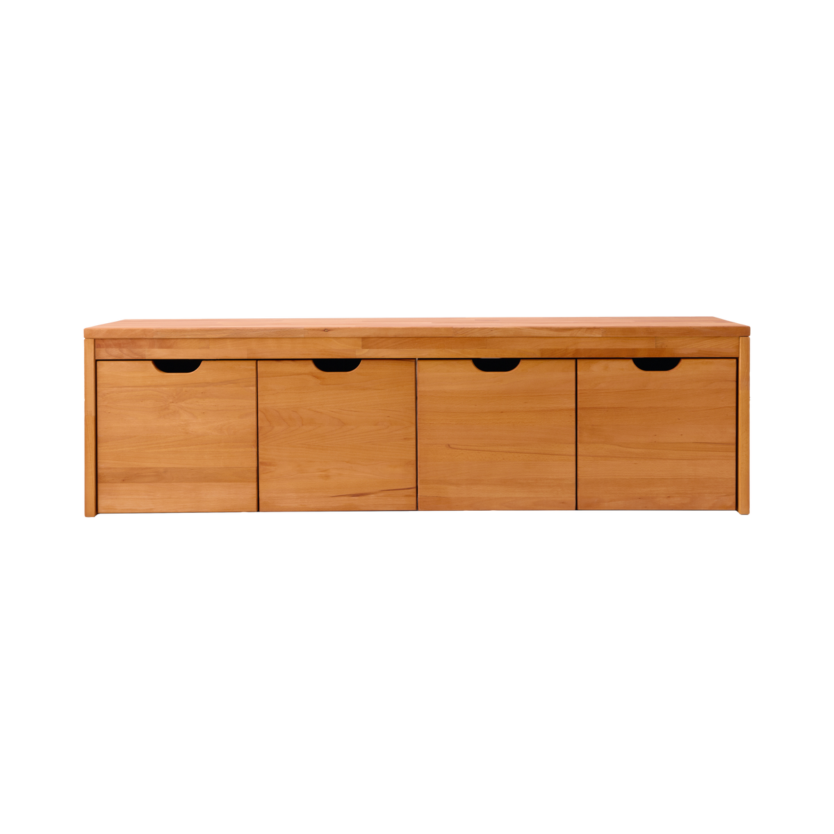 Banc bois massif 4 cubes de rangement Cyriel Banc bois massif 4 cubes de rangement Cyriel