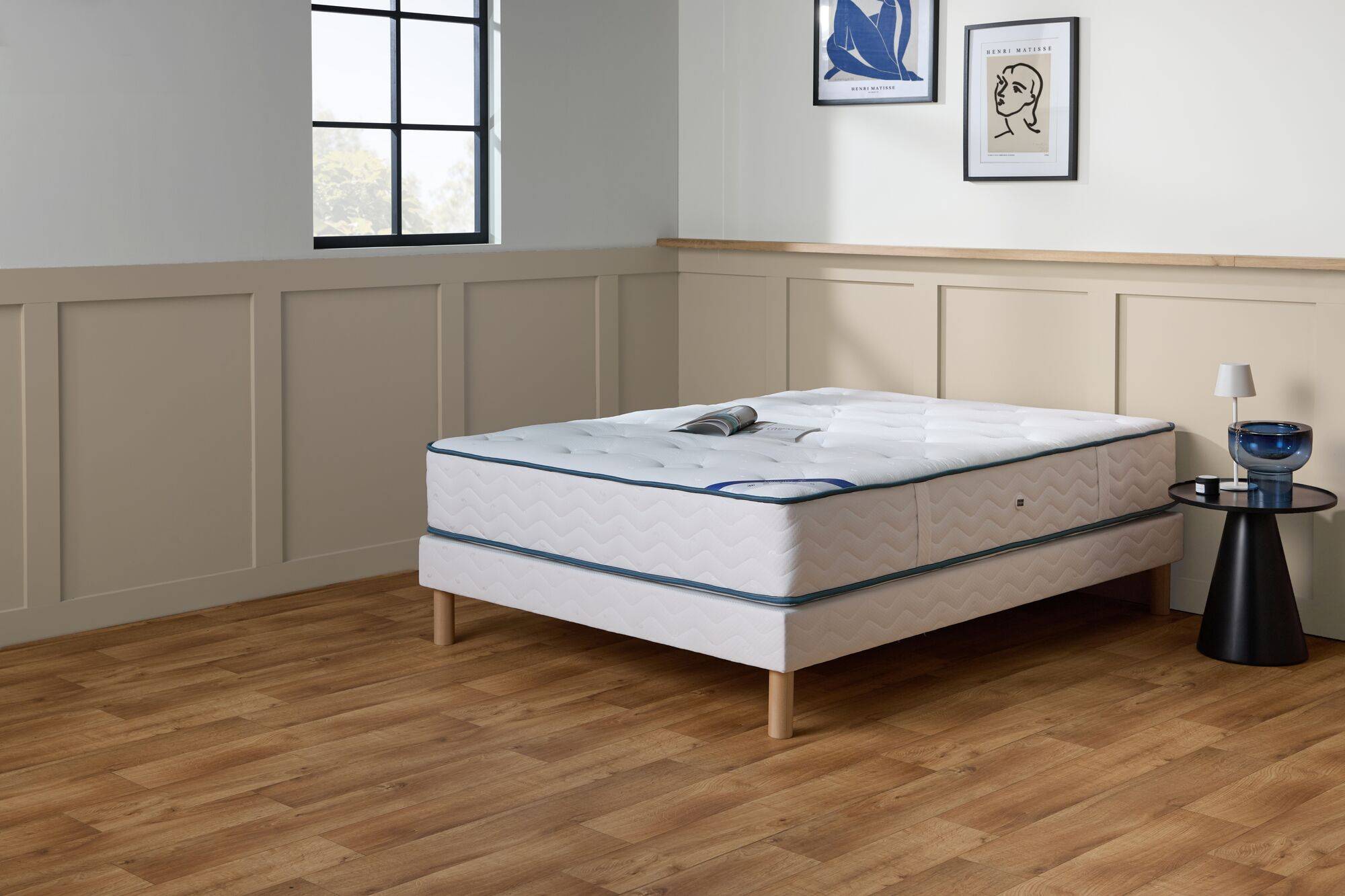 Matelas ressorts ensachés 28 cm Memory