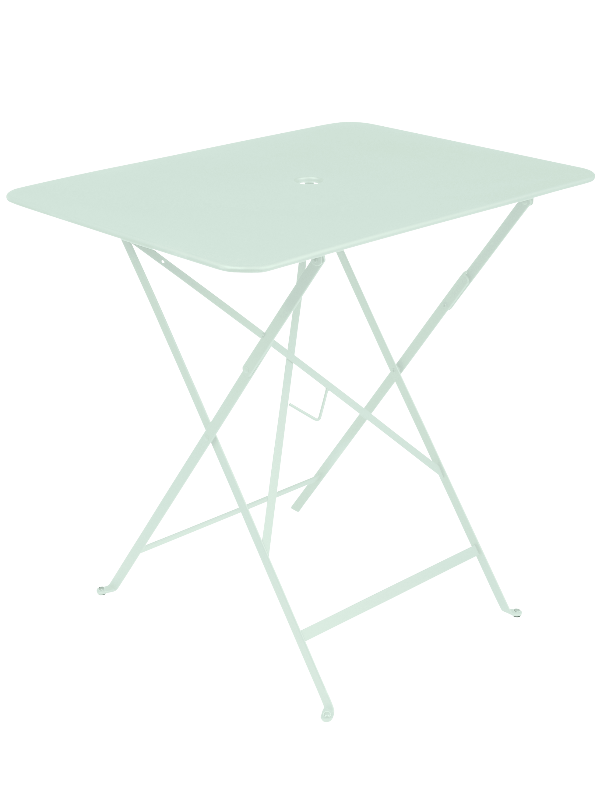 Table Rectangulaire Pliante 77 x 57 cm Bistro en Acier