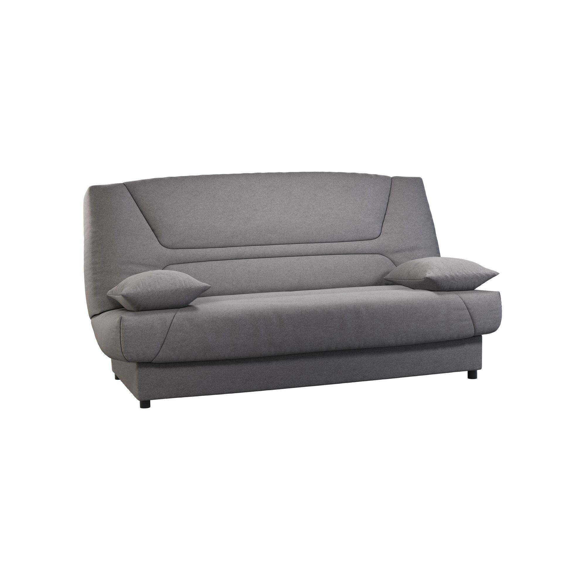 Canapé clic-clac tissu matelas 13 cm Garance CAMIF