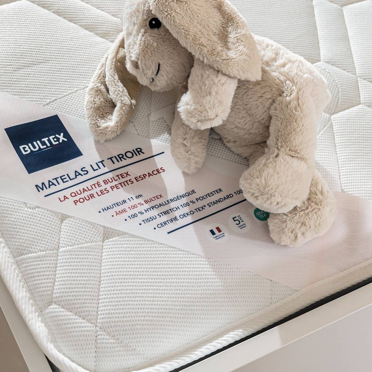 Matelas mousse 11 cm pour lit gigogne Matelas mousse 11 cm pour lit gigogne