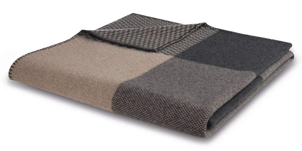 Plaid laine mérinos Béryl BIEDERLACK Plaid laine mérinos Béryl BIEDERLACK