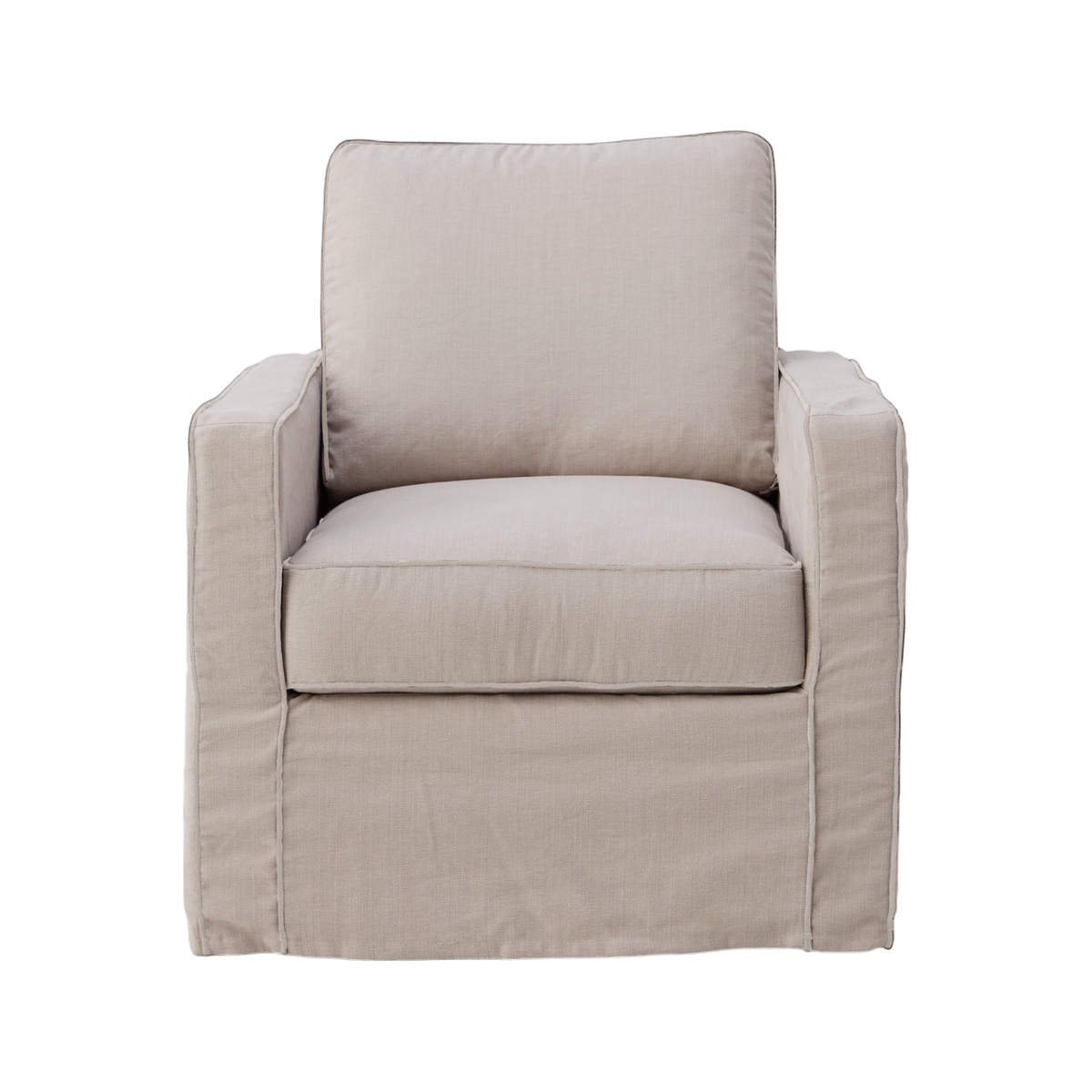 Fauteuil coton/lin déhoussable Margot Fauteuil coton/lin déhoussable Margot