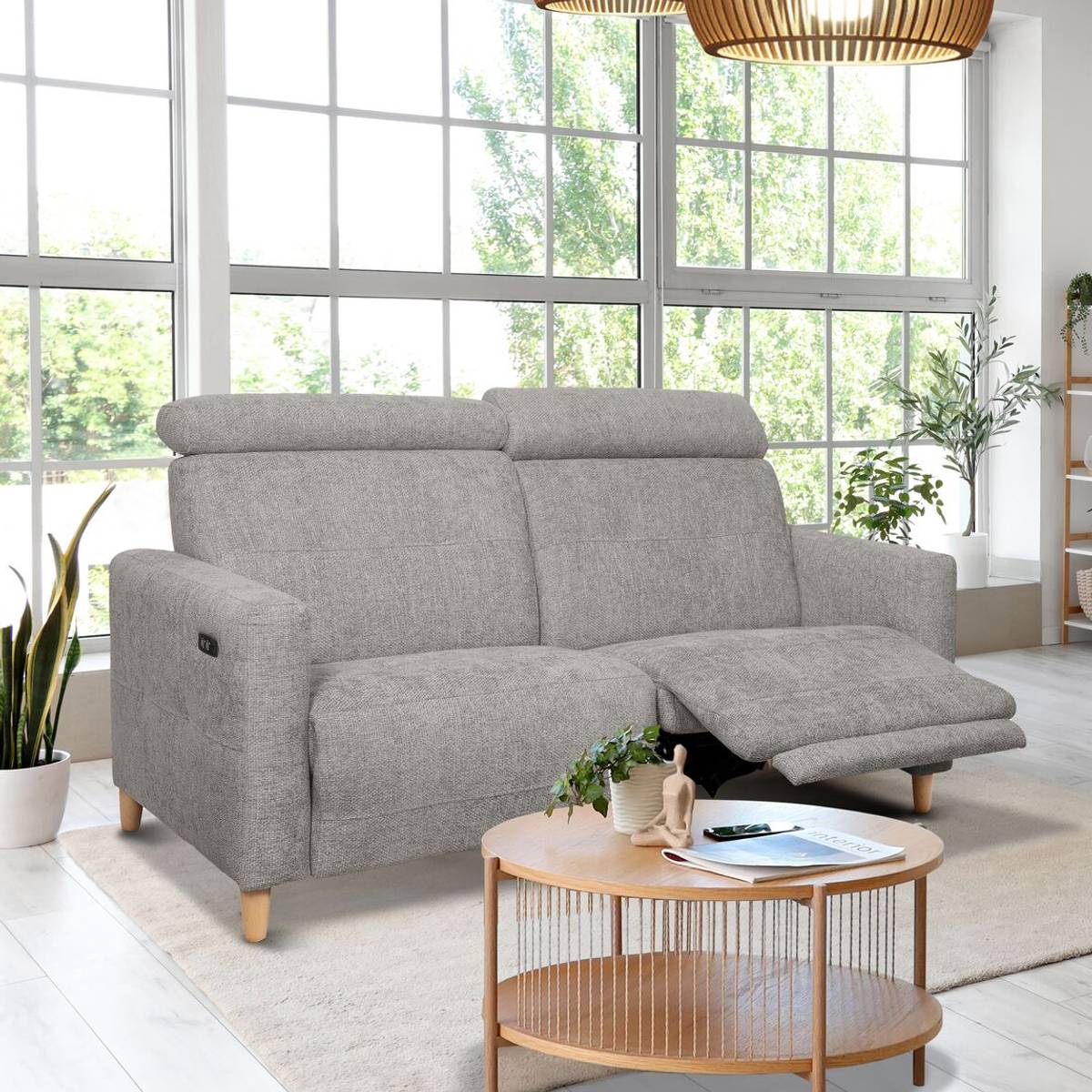 Canapé relax électrique tissu Chambord Canapé relax électrique tissu Chambord