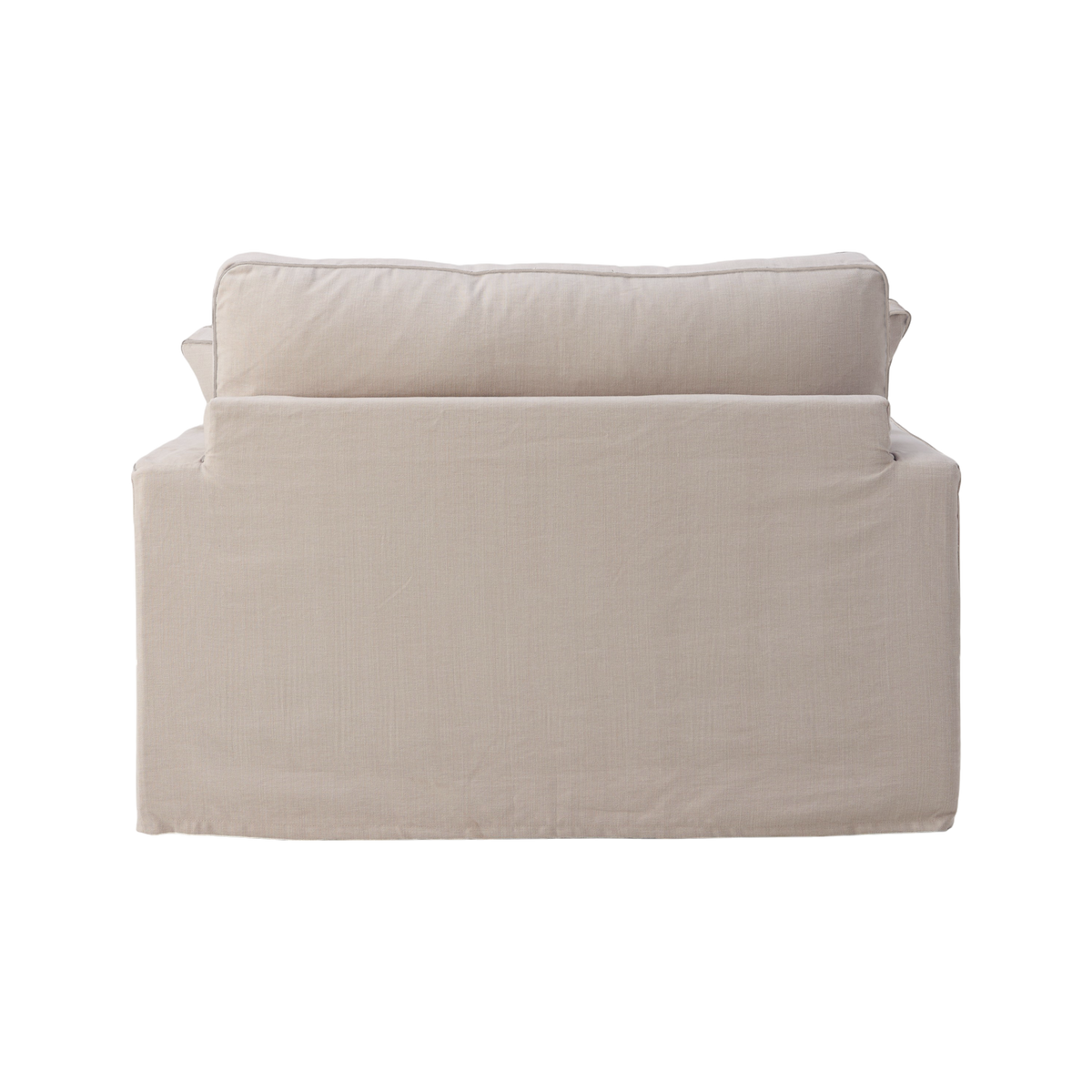 Fauteuil XL coton/lin déhoussable Margot Fauteuil XL coton/lin déhoussable Margot