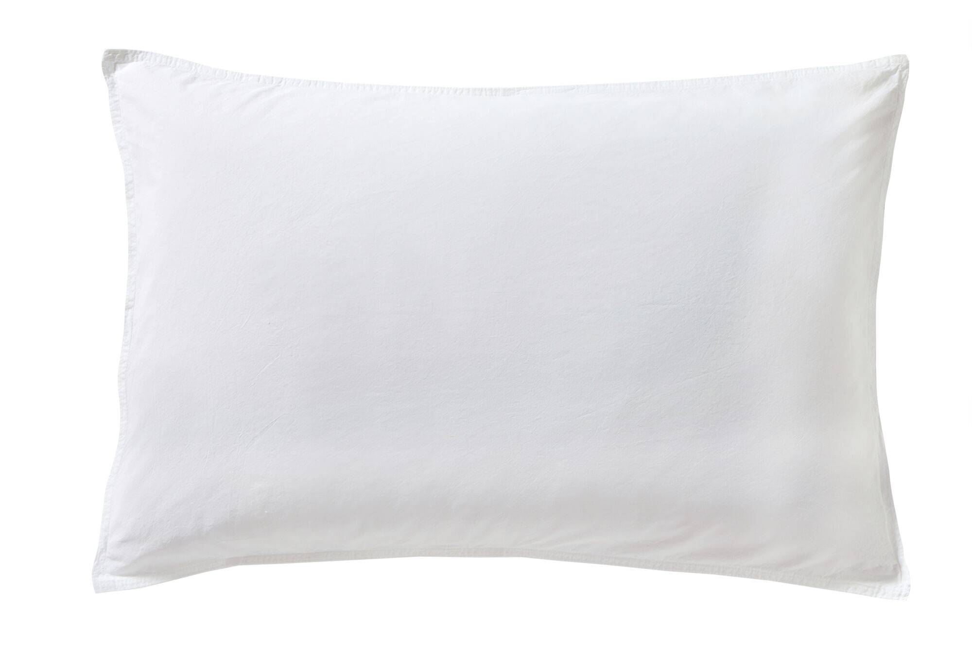 Taie percale lavée Bohème