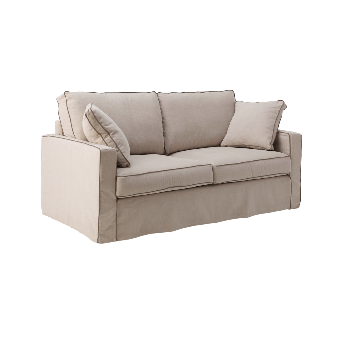 Canapé convertible coton/lin déhoussable Margot Canapé convertible coton/lin déhoussable Margot