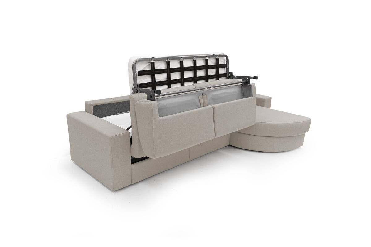 Canapé d'angle convertible tissu déhoussable Aubin Canapé d'angle convertible tissu déhoussable Aubin