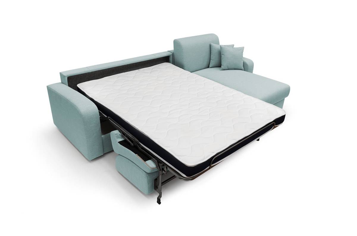 Canapé d'angle convertible et réversible tissu recyclé déhoussable Alizée Canapé d'angle convertible et réversible tissu recyclé déhoussable Alizée