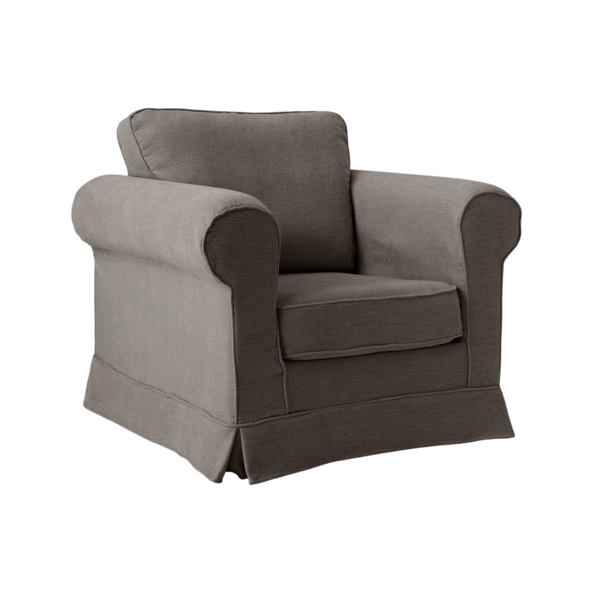 Fauteuil tissu déhoussable Naxos