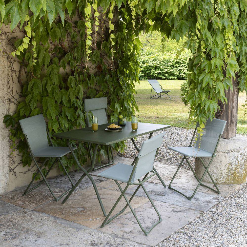 Table Rectangulaire Pliante Balcony Colorblock - Image 1