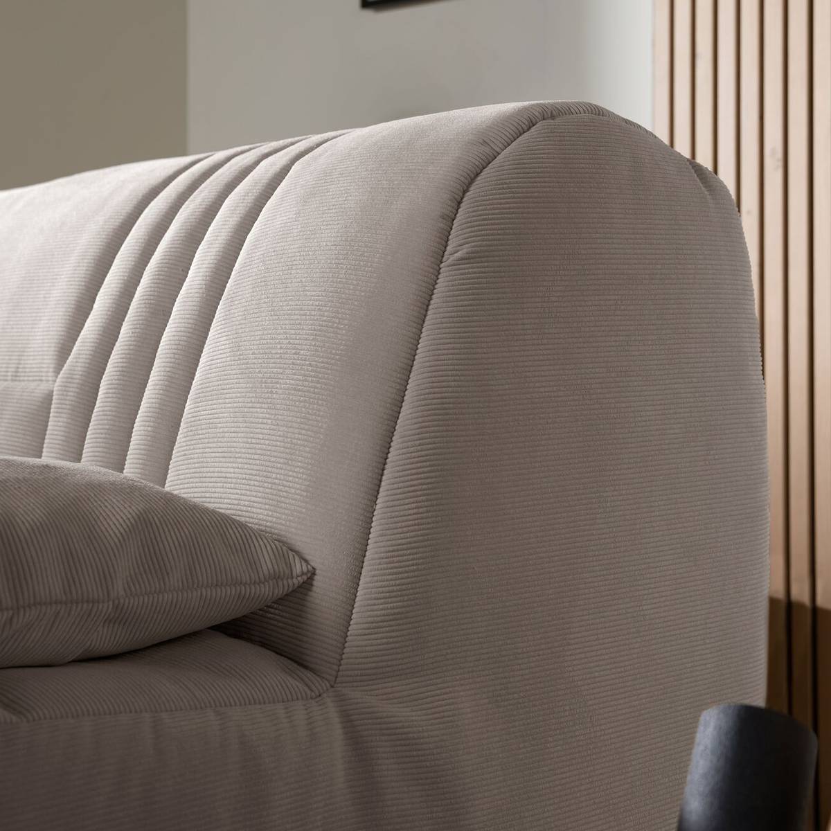 Canapé BZ velours côtelé matelas 15 cm Gaélia Canapé BZ velours côtelé matelas 15 cm Gaélia