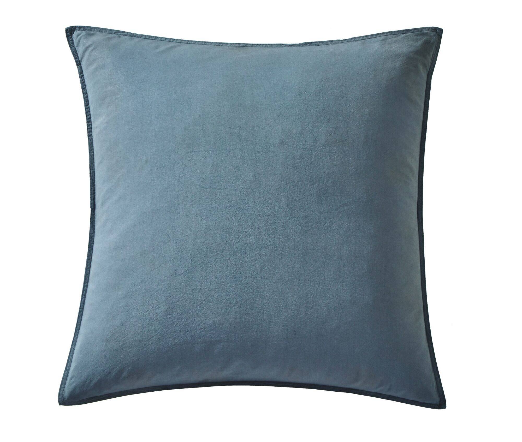 Taie percale lavée Bohème