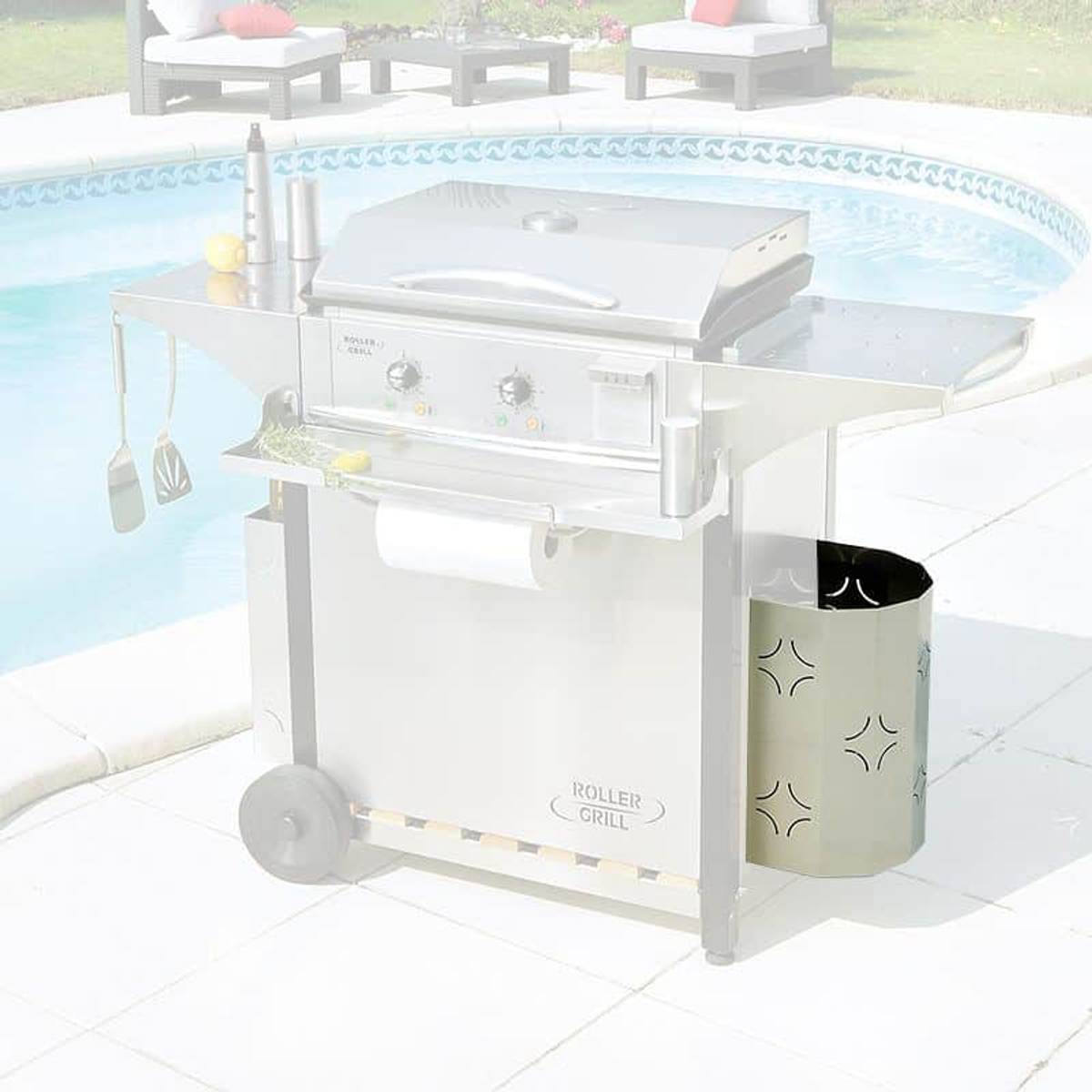 Poubelle pour desserte CHPS Poubelle pour desserte CHPS