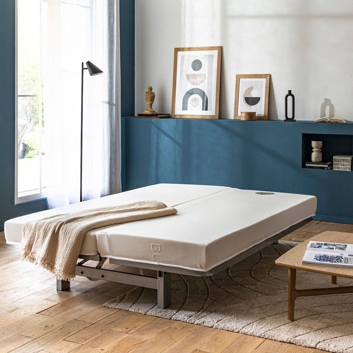 Matelas mousse 14 cm pour banquette Clic Clac Matelas mousse 14 cm pour banquette Clic Clac