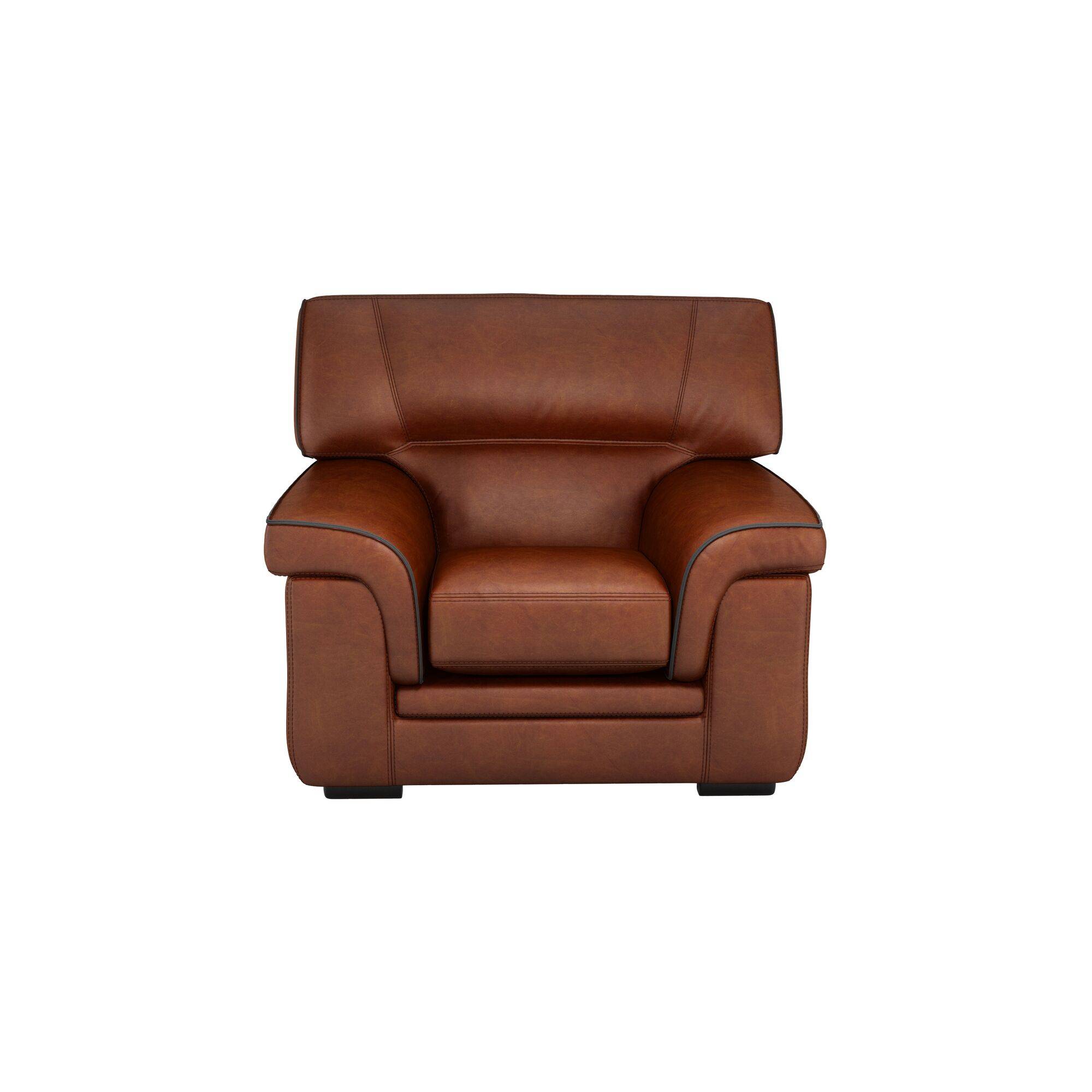 Fauteuil cuir buffle Valentina