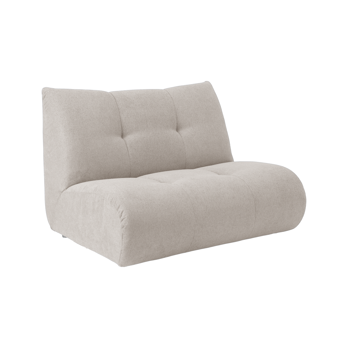 Grande chauffeuse et méridienne tissu Benny Grande chauffeuse et méridienne tissu Benny