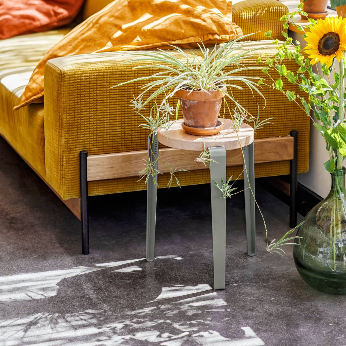 Tabouret Lou chêne Tabouret Lou chêne