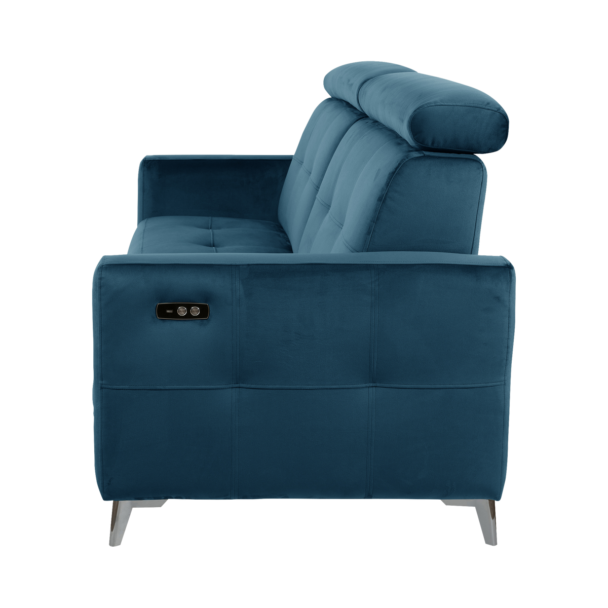 Canapé relax électrique velours Cheverny Canapé relax électrique velours Cheverny