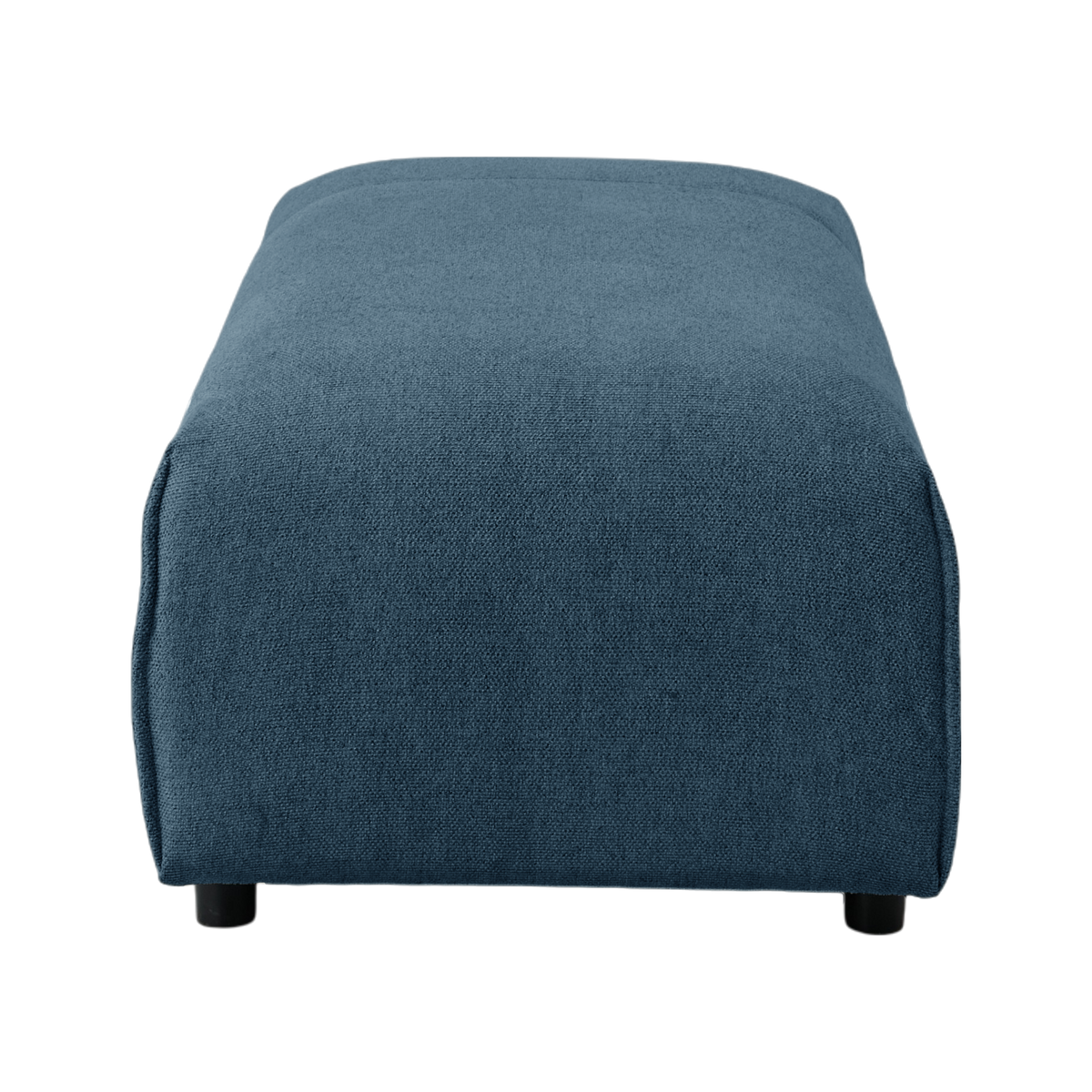 Pouf pour canapé modulable tissu Solal Pouf pour canapé modulable tissu Solal