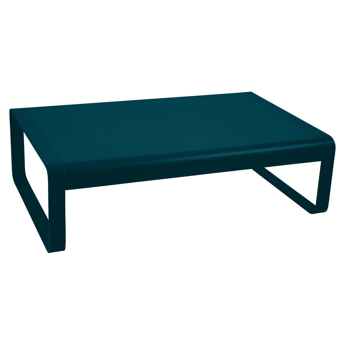 Table Basse Rectangulaire 103 x 75 cm Bellevie en Aluminium